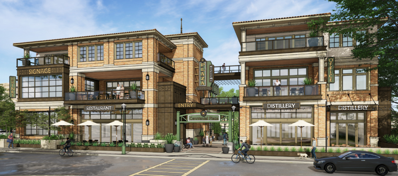 Conceptual East Mall Project Rendering by EHD Design Studio (2024)