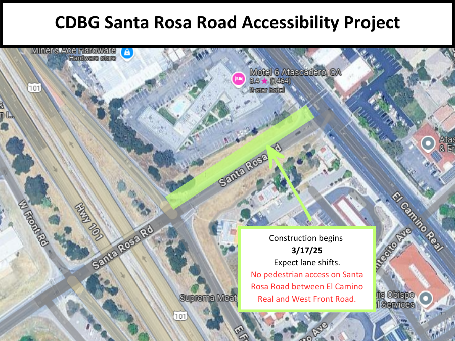 CDBG Project Location Map