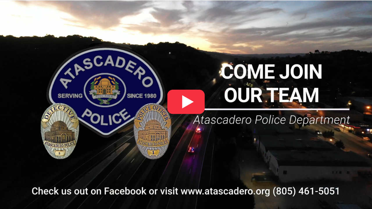 Atascadero Police Department Video