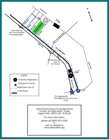 2024 Cruise Nite Route