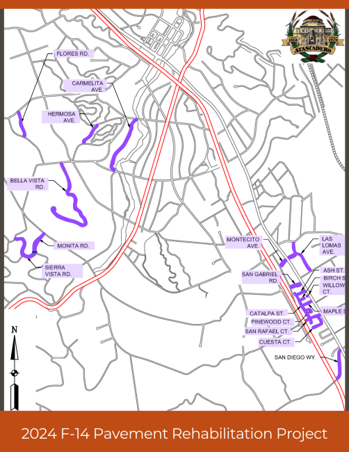 2024 F14 Rehabilitation Map