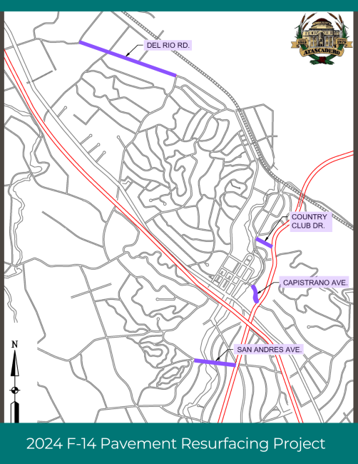 2024 F14 Resurfacing Map